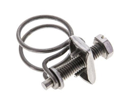 20 - 23 mm Hose Clamp Galvanised Steel