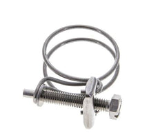 31 - 35 mm Hose Clamp Galvanised Steel