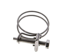 35 - 40 mm Hose Clamp Galvanised Steel