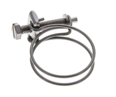 38 - 43 mm Hose Clamp Galvanised Steel