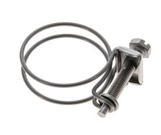 38 - 43 mm Hose Clamp Galvanised Steel