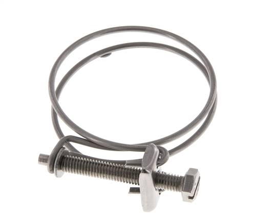54 - 60 mm Hose Clamp Galvanised Steel
