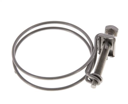 54 - 60 mm Hose Clamp Galvanised Steel