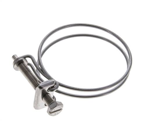 59 - 65 mm Hose Clamp Galvanised Steel