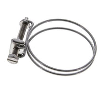 59 - 65 mm Hose Clamp Galvanised Steel