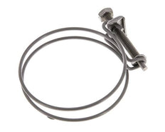 65 - 70 mm Hose Clamp Galvanised Steel