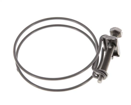 65 - 70 mm Hose Clamp Galvanised Steel