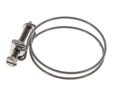 65 - 70 mm Hose Clamp Galvanised Steel