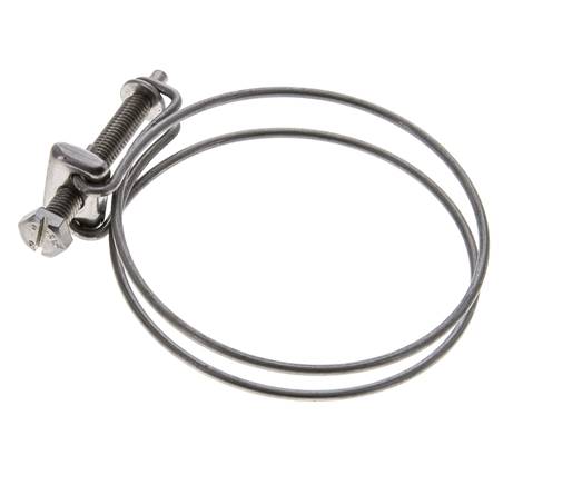 70 - 75 mm Hose Clamp Galvanised Steel