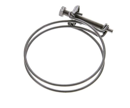 70 - 75 mm Hose Clamp Galvanised Steel