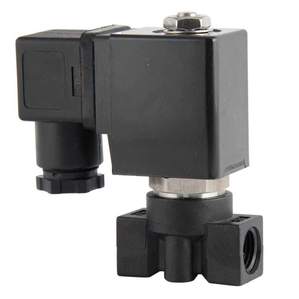 Solenoid Valve ST-DA 1/4'' nylon EPDM 0-8bar 12V DC