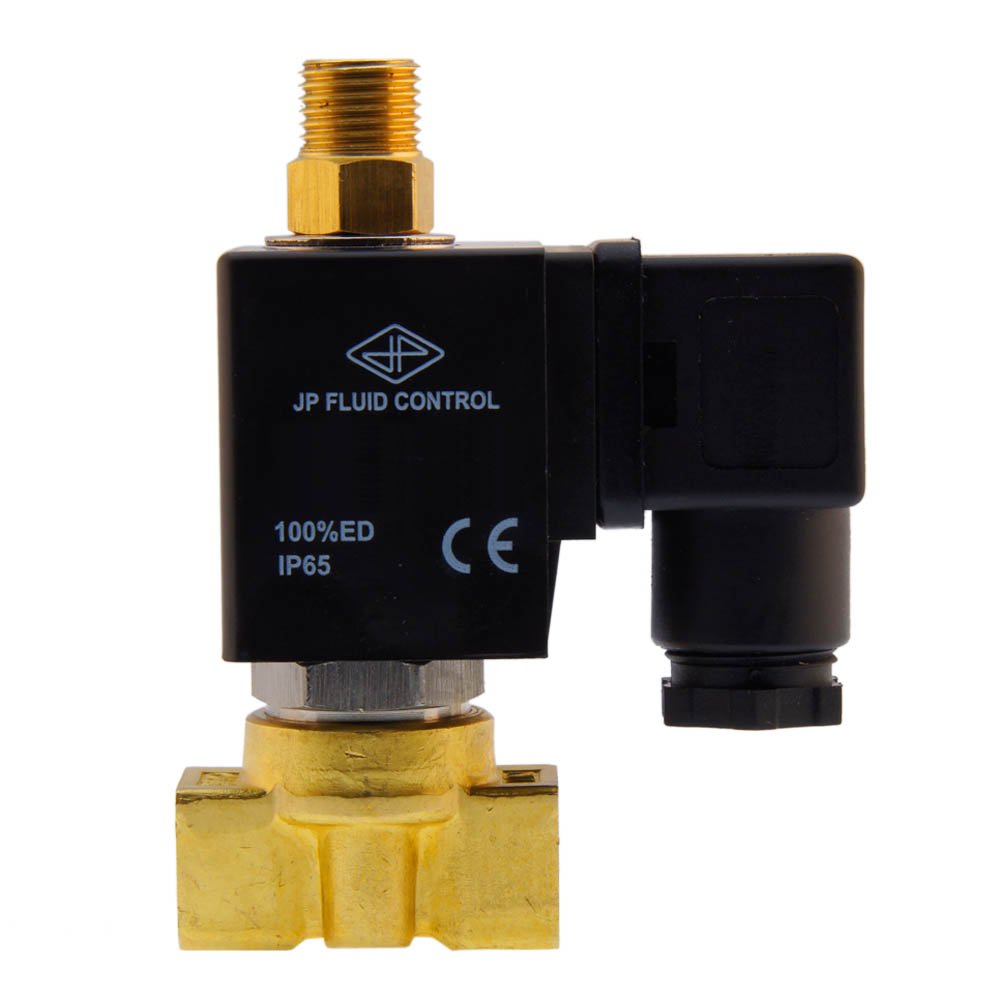 Solenoid Valve TW-DD 1/4'' 3/2 way UN brass EPDM 0-3,5bar 230V AC