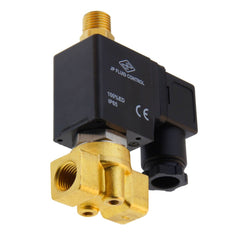 Solenoid Valve TW-DD 1/4'' 3/2 way UN brass FKM 0-3,5bar 230V AC