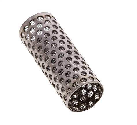0.25mm Mesh Stainless Steel Strainer Replacement Screen 14x35.3mm