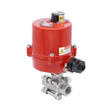 Rp 2'' 2-Way Stainless Steel Electrical Ball Valve 12V AC/DC