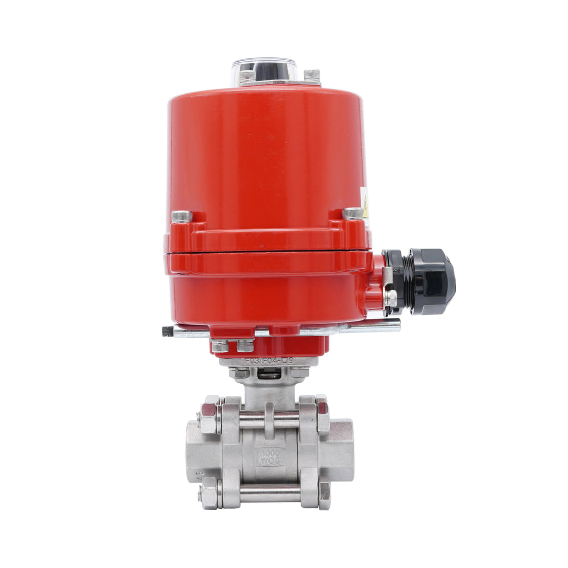 Rp 1-1/2'' 2-Way Stainless Steel Electrical Ball Valve 100-240V AC