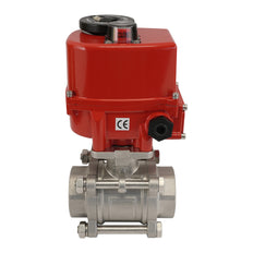 G2'' 2-Way Stainless Steel Electric Ball Valve 100-240V AC