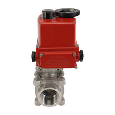 G2'' 2-Way Stainless Steel Electric Ball Valve 100-240V AC