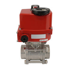 G2'' 2-Way Stainless Steel Electric Ball Valve 24V AC/DC