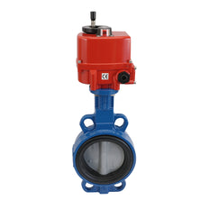 Electric Butterfly Valve DN80 24V AC/DC Wafer Stainless Steel EPDM AG5