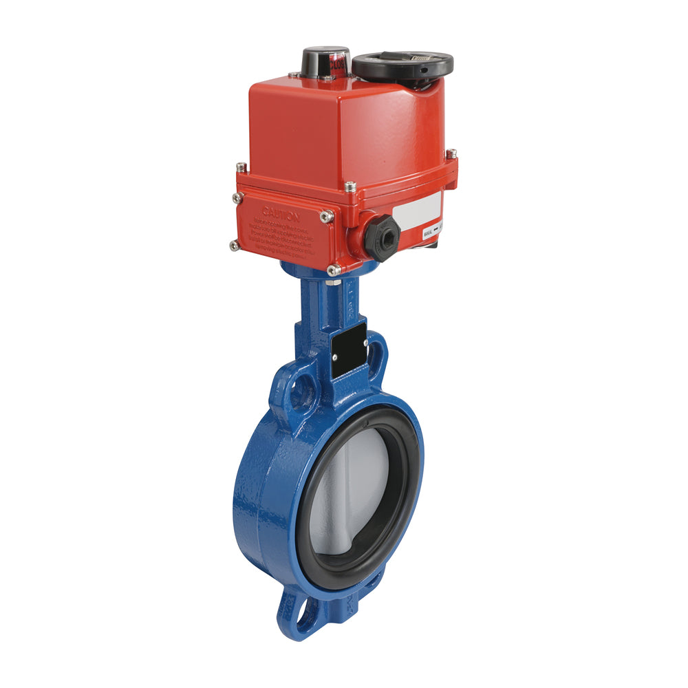 Electric Butterfly Valve DN50 120-240V AC/DC Wafer GGG40 EPDM Drinking water AG5