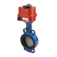 Electric Butterfly Valve DN100 24V AC/DC Lug GGG40 PTFE/EPDM AG5