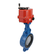 Electric Butterfly Valve DN32 24V AC/DC Wafer Stainless Steel EPDM AG5