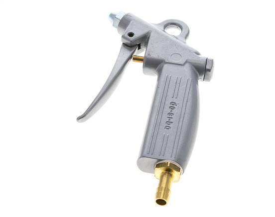 9mm Adjustable Flow Aluminum Air Blow Gun Short Nozzle