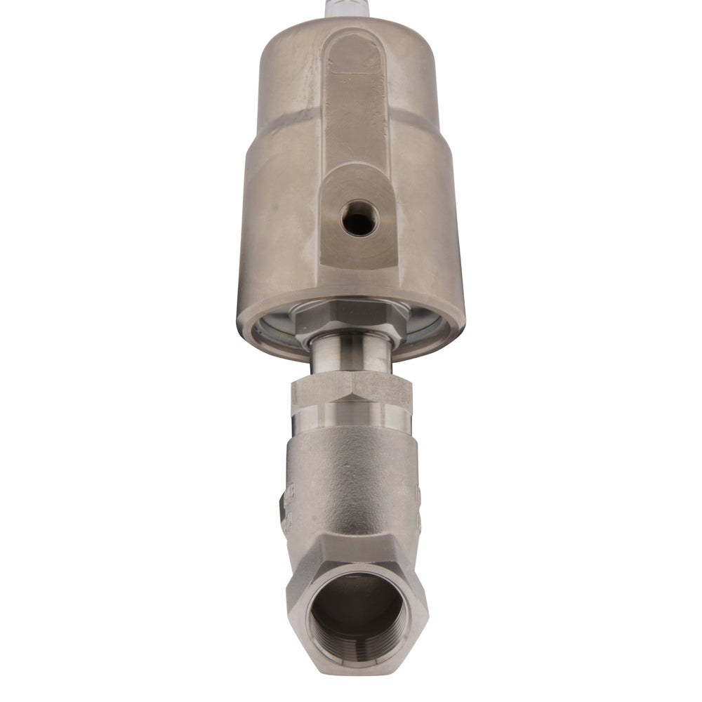 G1/2'' FKM 15bar NO Angle Seat Valve Stainless-Steel/Brass AL2