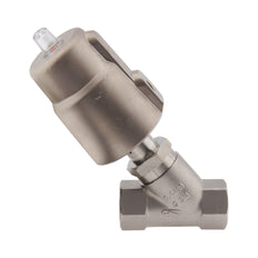 G1/2'' FKM 15bar NO Angle Seat Valve Stainless-Steel/Brass AL2
