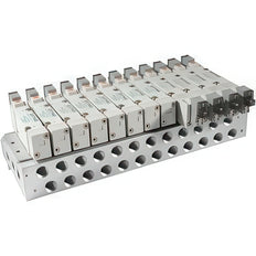 SMC Valve Manifold G Thread Individual Wiring - SS5Y7-20-04-00F-Q