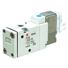 SMC 3/2-Way Sub-Base Pneumatic Solenoid Valve - SYJ314M-5LZ