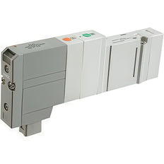 SMC 5/3-Way Sub-Base Pneumatic Solenoid Valve - SV2500-5FU