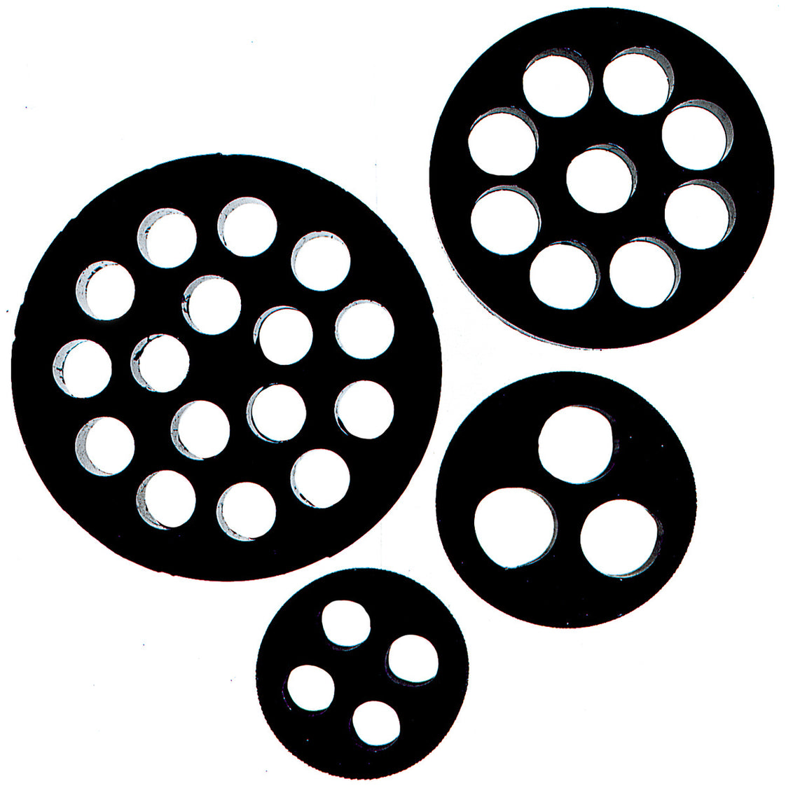 Lapp Skintop DIX-M 25450 Multi-Cable Grommet M25 - 53325450 [50 Pieces]