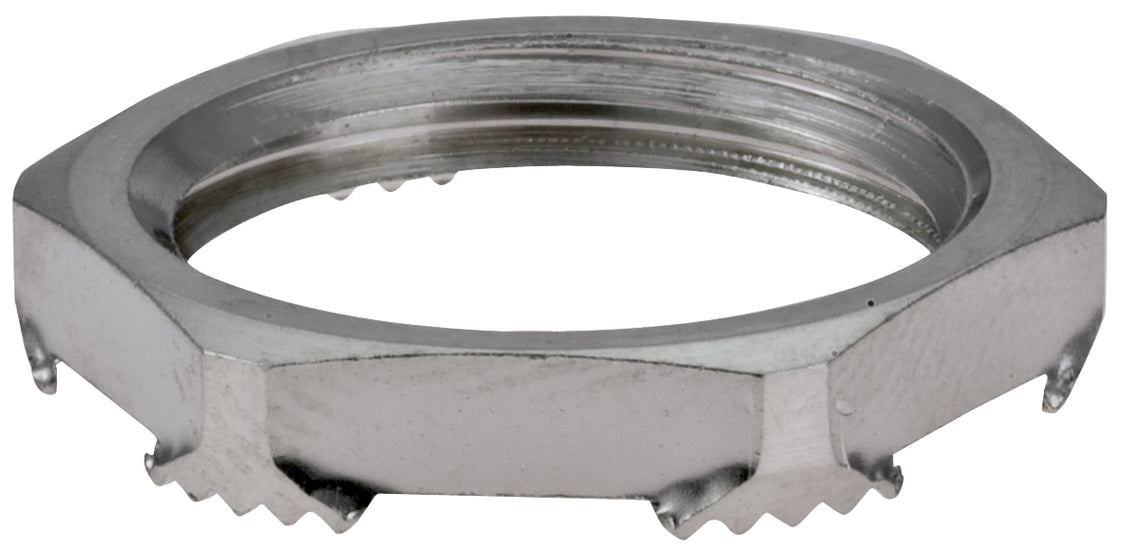 Hummel GM-EMC M40x1.5 EMC Nickel-Plated Brass Locknut - 1167400050
