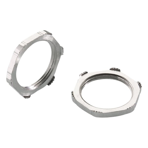 Pflitsch EMC M40 Nickel Plated Brass Locknut - GMM240/7PA