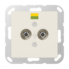 Jung AS500 Potential Equalization Socket Outlet - A565-2N