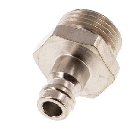 Hardened steel DN 5 Air Coupling Plug G 3/8 inch Male