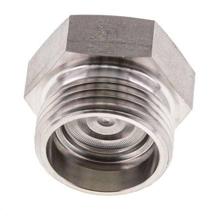 22L Stainless steel Closing Plug for Tubes 160 Bar DIN 2353