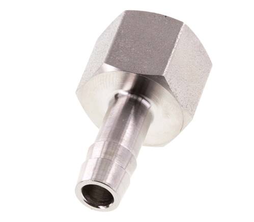 G 3/8'' x 8mm Stainless steel Hose barb 40 Bar