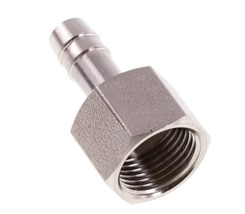 G 3/8'' x 8mm Stainless steel Hose barb 40 Bar
