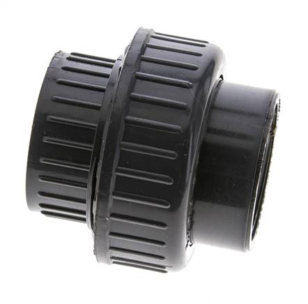 PVC Union Fitting Female Rp 1 1/4'' FKM