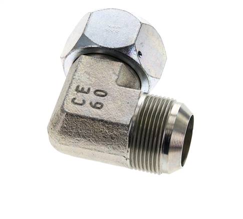 90deg JIC Angled Fitting UN 1-5/8''-12 (Dash Size 20) Male x Female Steel 140bar (1967.0psi)