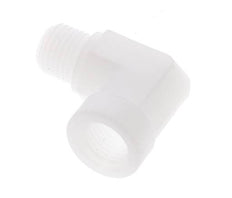 90deg Angled Fitting G1/4'' Male x Female Polypropylene (pp) 10bar (140.5psi) FDA