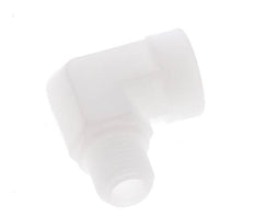 90deg Angled Fitting G1/4'' Male x Female Polypropylene (pp) 10bar (140.5psi) FDA
