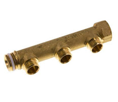 G 3/4'' x 3xG 1/2'' F/M/M Brass Distributor pipes 10 Bar