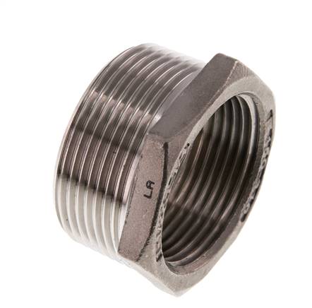 R 1 1/2'' x Rp 1 1/4'' M/F Stainless steel Reducing Ring 16 Bar