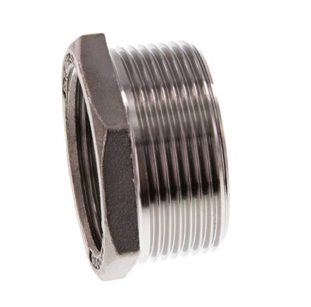 R 1 1/2'' x Rp 1 1/4'' M/F Stainless steel Reducing Ring 16 Bar