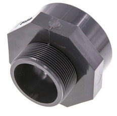 Reducing Adapter G2'' Male x Rp2 1/2'' Female PVC-U 16bar (224.8psi) EN 1452-3
