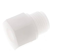 Reducing Ring G1/4'' Female x G1/2'' Male PVDF 10bar (140.5psi) FDA 27mm Hex